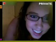 Stickam girl with glasses