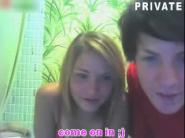 Stickam sister and brother make strip