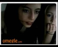 Two crazy girls on Omegle